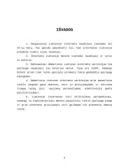 Interneto naudojimosi pastovumo tyrimas 7 puslapis