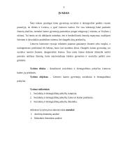 Socialinių ir demografinių pokyčių identifikavimas kaime 3 puslapis