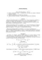 Matematinės statistikos savarankiški darbai 5 puslapis