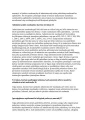 Administracinės teisės pažeidimai ir jų aprašymai 3 puslapis
