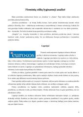 Firminių stilių lyginamoji analizė: "Eurokos" ir "Sarma" 4 puslapis