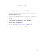 Matematikos mokymo rezultatų vertinimas 16 puslapis