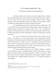 Jungtinių Amerikos Valstijų (JAV)  ir Europos santykiai 1945 - 2005 metais 4 puslapis