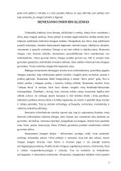 Renesanso filosofijos humanizmas ir individualizmas 5 puslapis