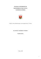 Įmonės eksporto tyrimas: AB "Sparta"