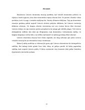 Lietuvos ekonominė analizė 13 puslapis