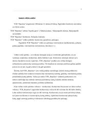 Organizacijos konkurencinės aplinkos įvertinimas: veterinarinė įmonė TŪB "Repulsus" 4 puslapis