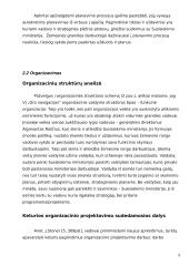 Vadybos analizė: VĮ "Oro navigacija" 8 puslapis