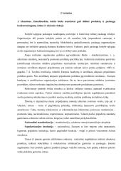 Produktų ir paslaugų konkurencingumas vidaus ir užsienio rinkoje