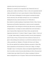 The overview of modernism in Europe in art and literature 4 puslapis