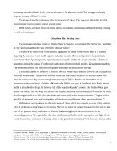 The postwar Japanese literature: Dazai Osamu. The Setting Sun 5 puslapis