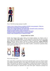 Apranga sauganti nuo mechaninių sužeidimų 13 puslapis