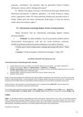 Informacijos valdymas 17 puslapis