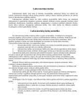 Laboratorinių darbų metodika