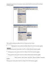 Macromedia Dreamweaver 11 puslapis