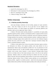 Miegas ir sapnai, veiklos motyvacija ir intelekto samprata 5 puslapis