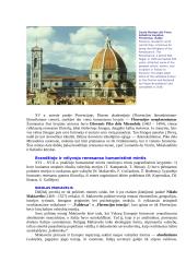 Renesanso kultūra ir jos istorija 4 puslapis