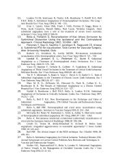 Subintimalinė arterijų rekanalizacija – alternatyva chirurginiam apatinės galūnės lėtinės okliuzijos gydymui 16 puslapis