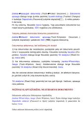 Teksto rinkimas ir redagavimas 4 puslapis