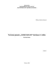 Turizmo įmonės kūrimas