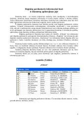 Access duomenų bazė: Degtukų parduotuvė 3 puslapis