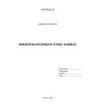 Monopolija ir monopolijų reguliavimas Lietuvoje