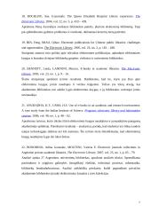 Bibliografinės nuorodos: Elektroninės bibliotekos, elektroniniai ištekliai 6 puslapis