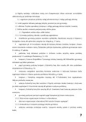 Centro ir eigulių seniūnijų veiklos analizė 7 puslapis