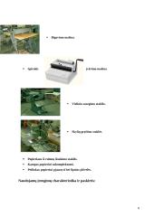 Gamybos analizė: kanceliarinių prekių gamyba 8 puslapis