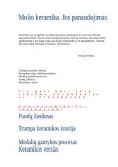 Keramikos reikšmė interjere šiandien 14 puslapis