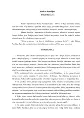 Markas Aurelijus "Sau pačiam" analizė 3 puslapis