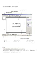 Microsoft PowerPoint: Veiksmai su skaidrėmis,   skaidrių dizaino, maketo parinkimas 4 puslapis