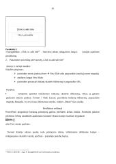 Microsoft PowerPoint: Veiksmai su skaidrėmis,   skaidrių dizaino, maketo parinkimas 10 puslapis