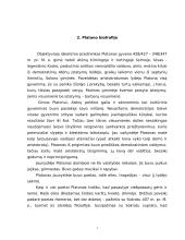 Objektyviojo idealizmo pradininkas -  Platonas 2 puslapis