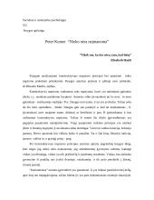 P. Kumer "Nieko nėra neįmanoma"