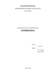 Papirkimas