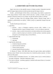 Savo asmenybės veiklos motyvacinė analizė 6 puslapis