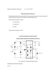 Stiprintuvo elektrinės principinės  schemos skaičiavimas 2 puslapis