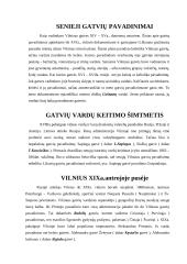 Vilniaus miesto gatvėvardžiai, atspindintys valdovų vardus 3 puslapis