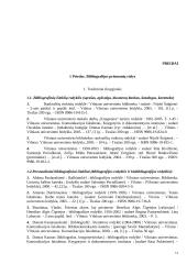 Vilniaus universiteto parengtos bibliografijos priemonės XXI a. I dešimtmetyje 14 puslapis