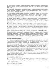 Vilniaus universiteto parengtos bibliografijos priemonės XXI a. I dešimtmetyje 16 puslapis