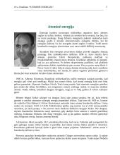 XX amžiaus išradimai  – atominė energija 3 puslapis