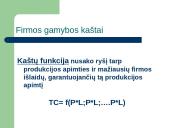 Firmos ekonominiai gamybos kaštai 6 puslapis