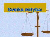 Sveikos mitybos principai bei pagrindinės taisyklės 2 puslapis