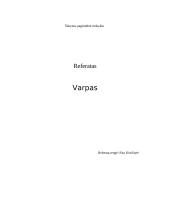 Laikraštis "Varpas" 2 puslapis