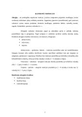 Alergija ir alerginės reakcijos 2 puslapis