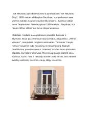 Art Nouveau Italijoje. Liberty 3 puslapis