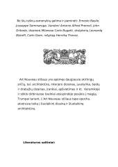 Art Nouveau Italijoje. Liberty 7 puslapis