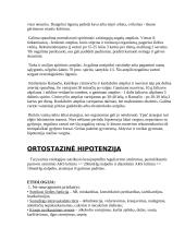 Arterinė hipotenzija, jos samprata, klinikiniai požymiai, patofiziologiniai gydymo principai 4 puslapis