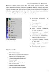 Bendri programos Windows 9x (2000, XP) darbo pagrindai 4 puslapis